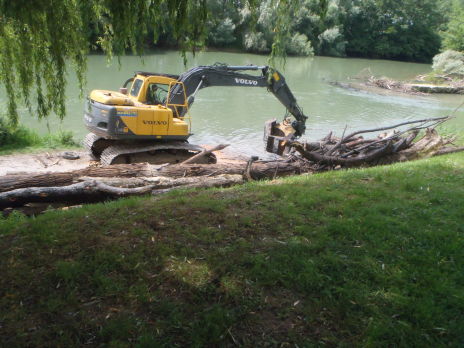 Désembâclement de la rivière Aisne : programme 2 - tranche 1 - Terminé