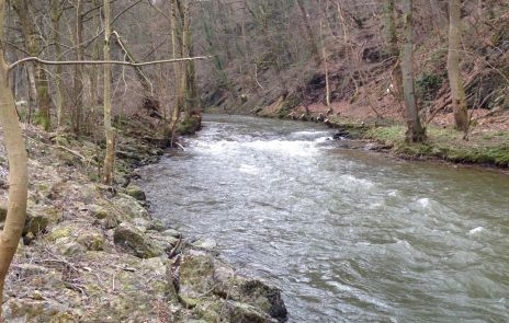 Travaux de restauration du Gland dans la traversée de Saint-Michel - Terminés