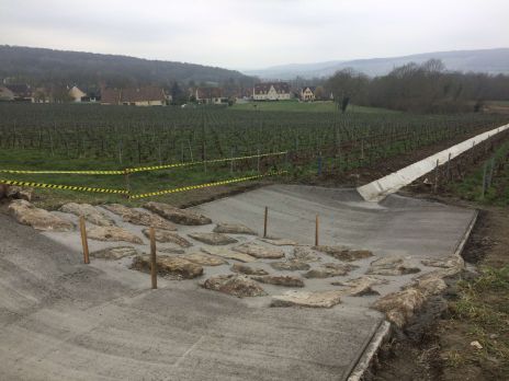 Travaux de maîtrise du ruissellement et de l'érosion sur le bassin versant du ru de Nesles (travaux terminés)