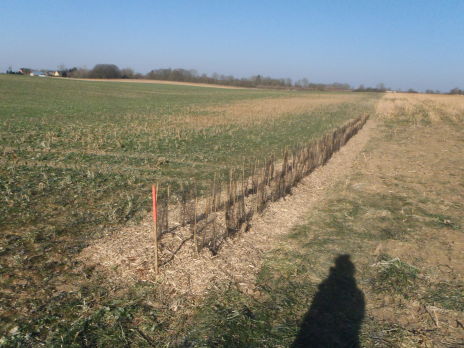 Travaux de maîtrise du ruissellement et de l'érosion sur le bassin versant du ruisseau de Landouzy