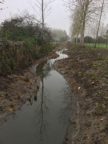 Renaturation du ru de Saint-Gobain sur la commune de Deuillet - Terminée