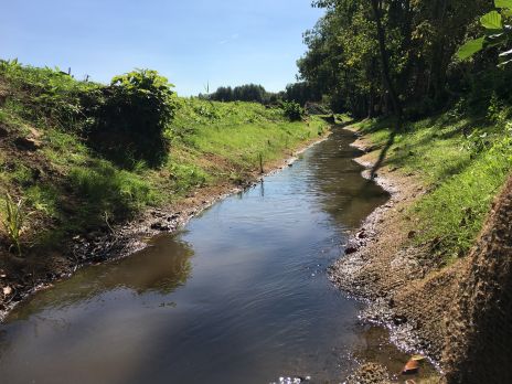 Rétablissement de la continuité écologique sur le ru de Retz - Dérasement du seuil de Coeuvres-et-Valsery